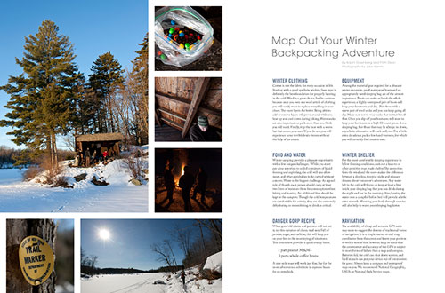 Editorial: Venture Into Wilderness: spread 2 of 2